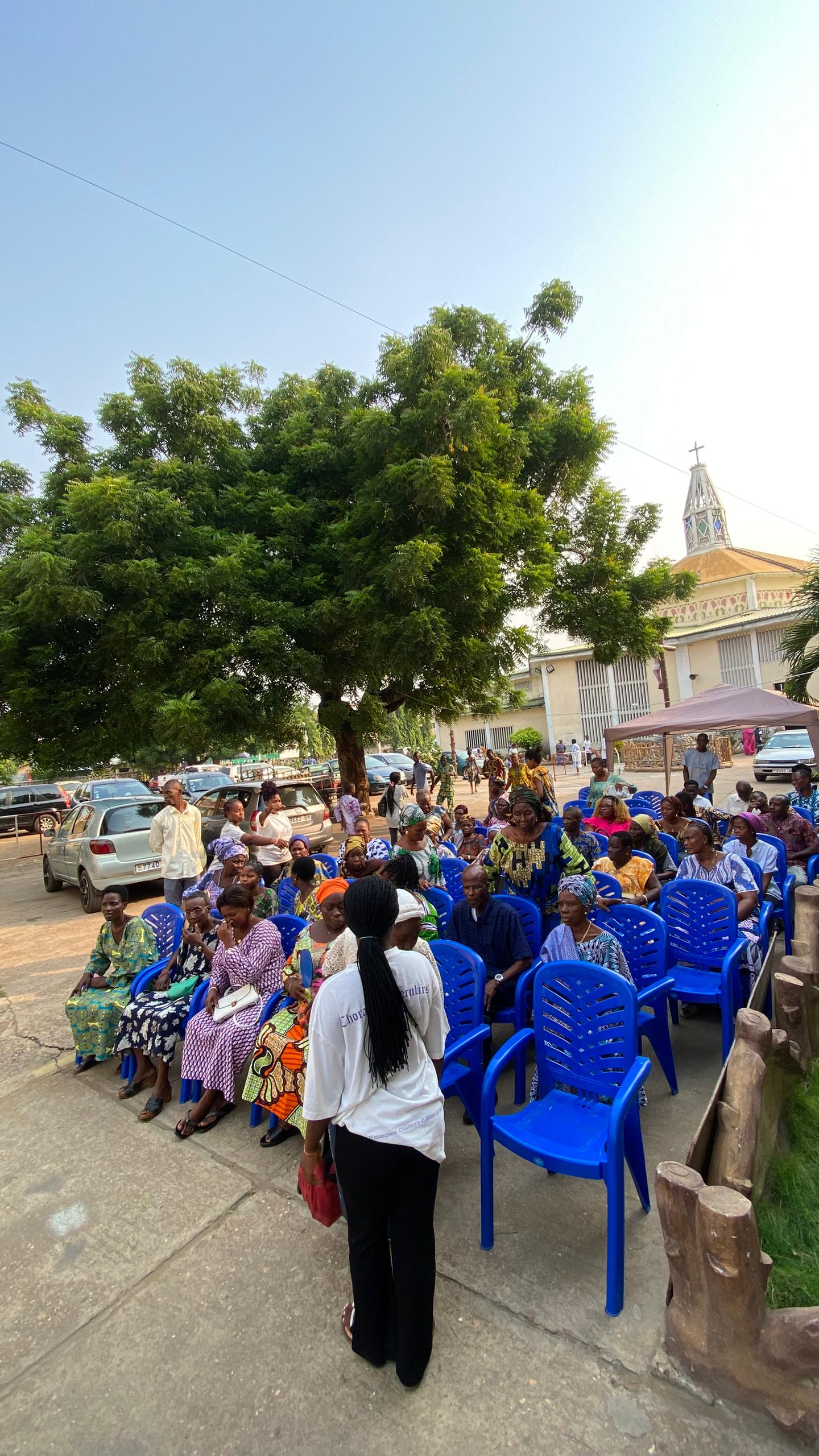 Sensibilisation sur les cancers dans l'enceinte de l'église kodjoviakopé  